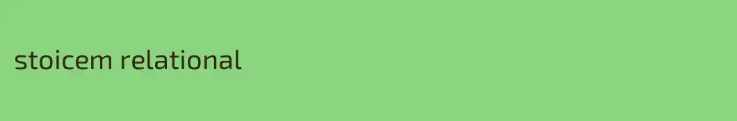 stoicem relational